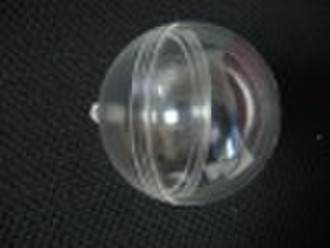 clear and frosted acrylic ball