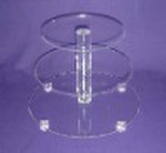 acrylic cake holders