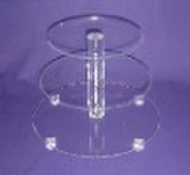 acrylic cake holders