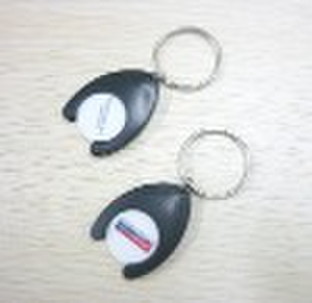 Supply plastic shopping trolley coin