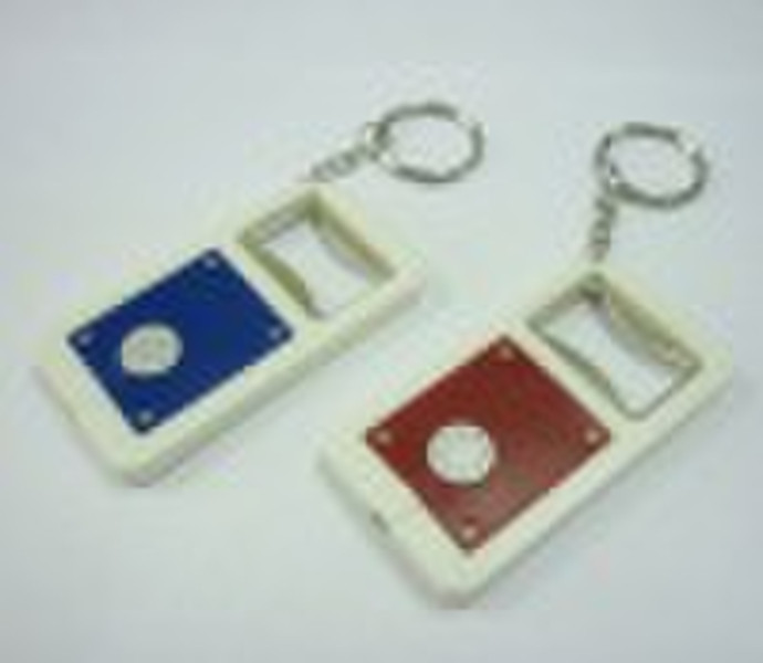 LED Key Light, bottle opener Keychain
