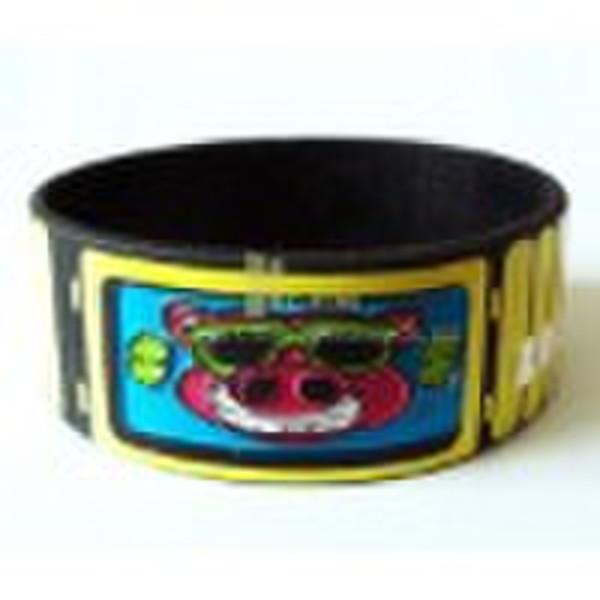 Promotional Silicone Bracelets for 2.5CM