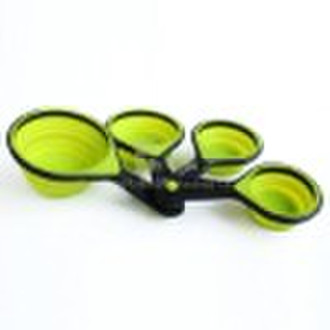 Silicone measuring cup set
