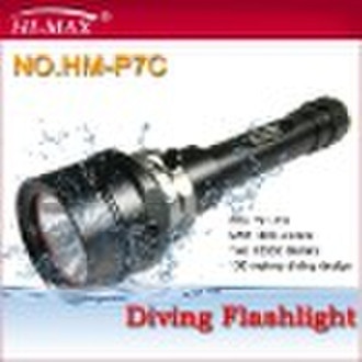 2011New HI-MAX High power SSC P7 Diving Flashlight