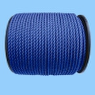 PE 3 strand twisted rope