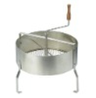 Rotary soil sieve