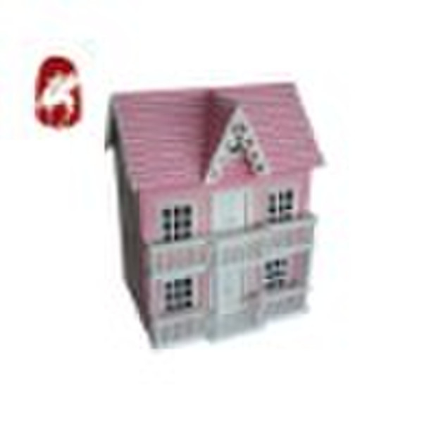 Dolls' House(wooden toy house,diy toy house,wo