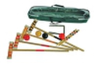 Sport craft Combination Good Bocce / Croquet Set,w