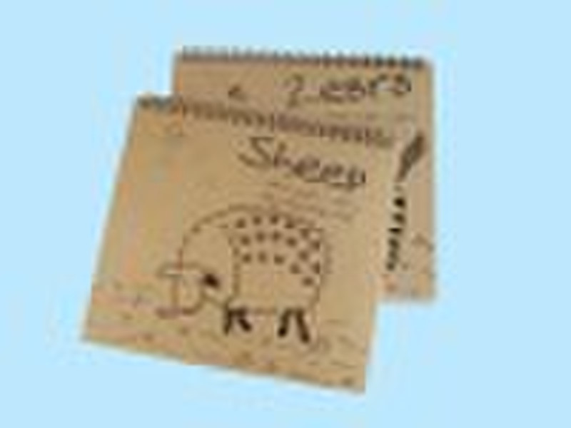 Recycled Paper Sketch book