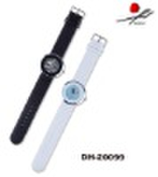 fashion PU quartz wrist watch