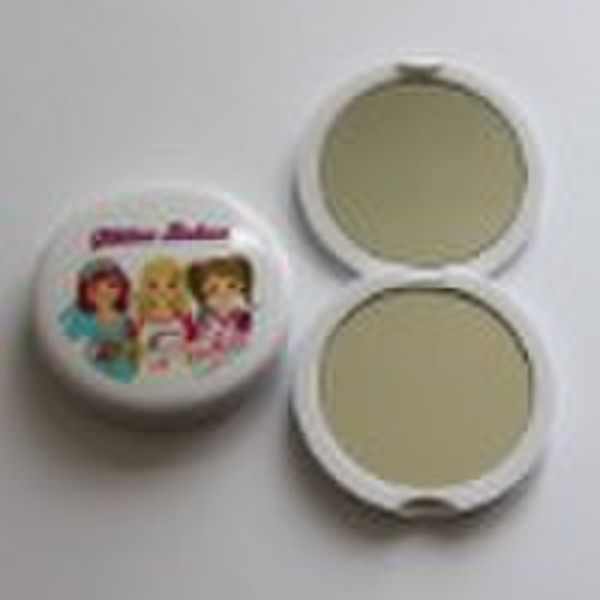 plastic hand make up mirror