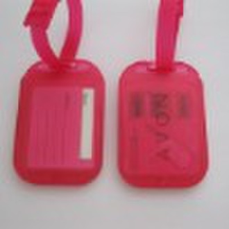 travel plastic luggage tag