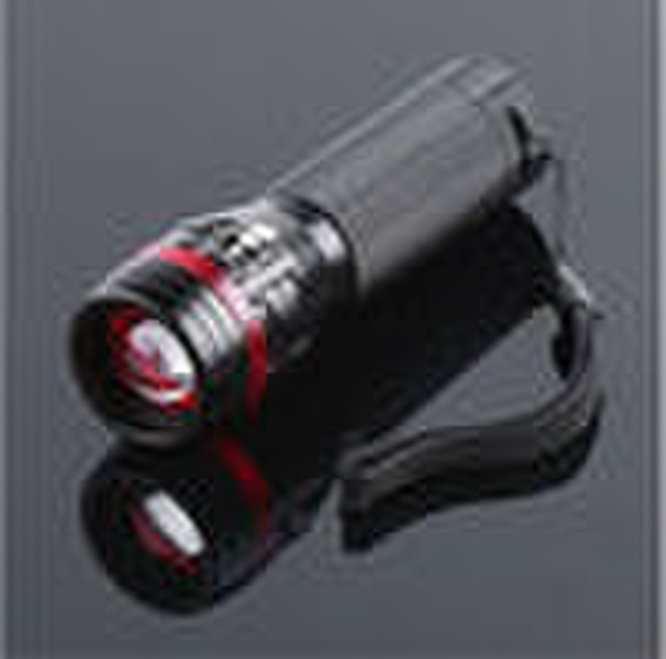 1W  Led flashlight with zoom function