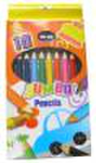 10pcs jumbo pencil with sharpener