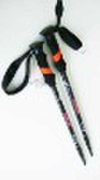 Carbon Walking pole  with 2color handle