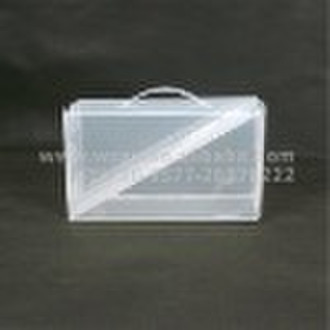 transparent display pp shoe box