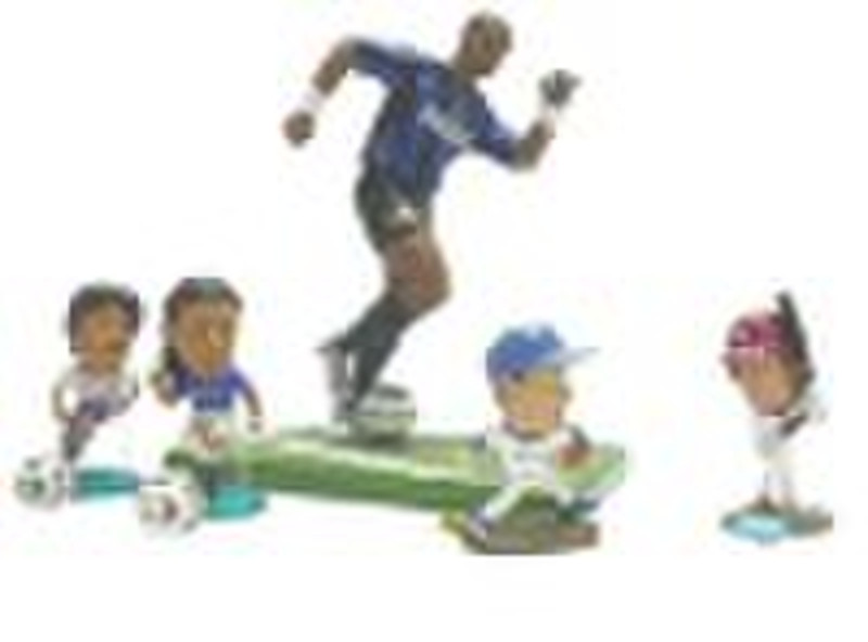 plastic football figurine