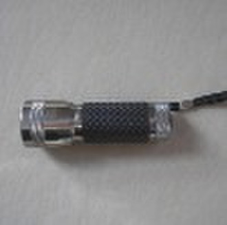 13 LED metal flashlight,metal torch