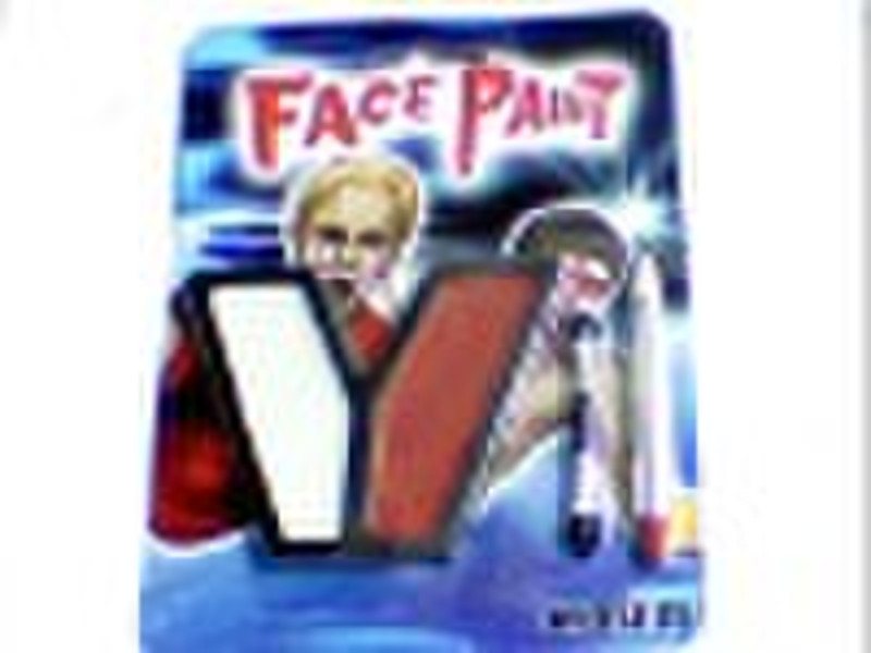 carnival face paint for football fan,club,party an