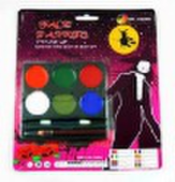 carnival face paint for football fan,club,party an