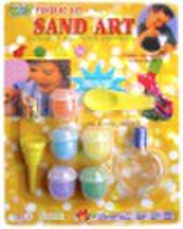 DIY Cute-patten sand arts