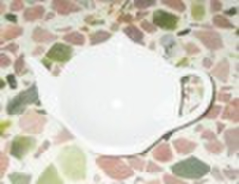 Ceramic teabag holder