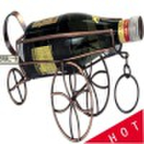 metal wine rack