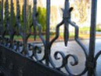 iron art fence
