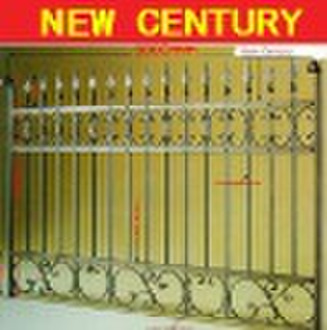 forged iron fence