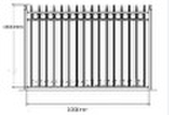 wrought iron fence