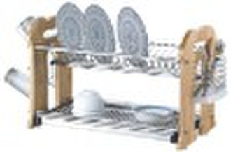 Stainless steel dish drainer rack