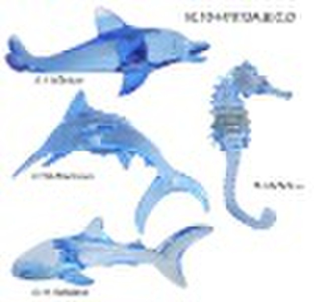 acrylic fridge magnets in ocean animal shape