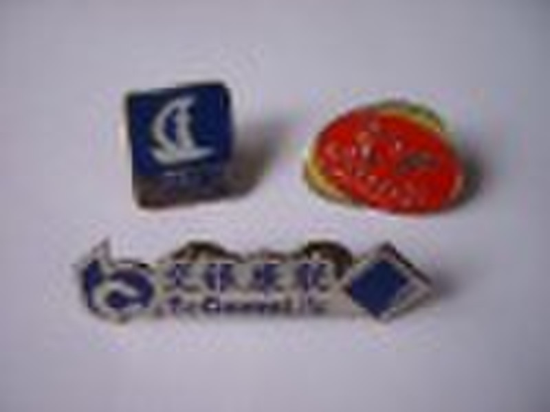 high-class metal badge