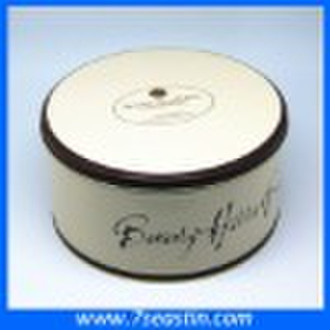 round tin box