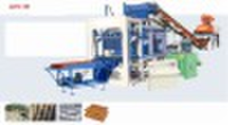 QTY6-15B Block-forming Machine with PLC Control Sy