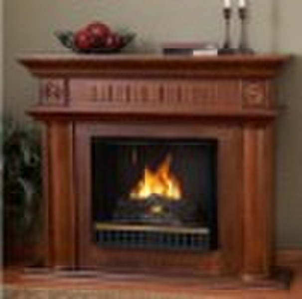 fireplace surround-wood carving