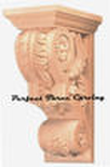 PT5009 Handcarved Wood Corbel