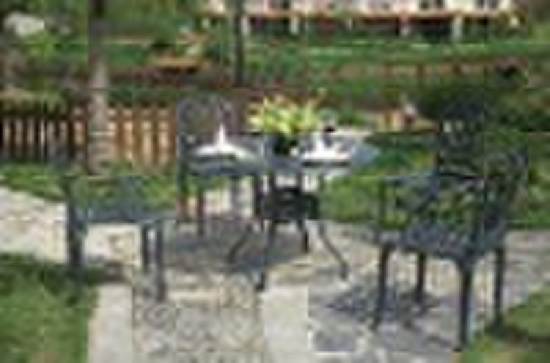 cast aluminum outdoor dining furniture