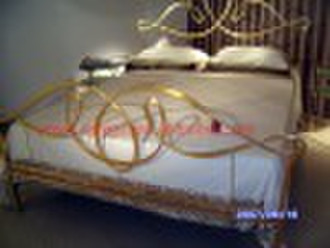 wrought iron bed