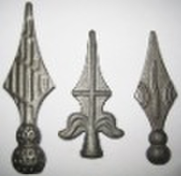 wrought iron spears and spearheads