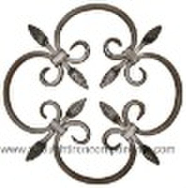 wrought iron stair fence gate parts