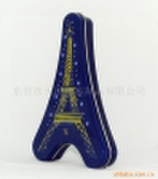 Eiffel Tower tin