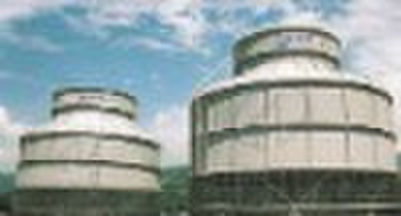 Round cooling tower