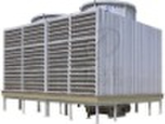 Square cross-flow type FRP cooling tower