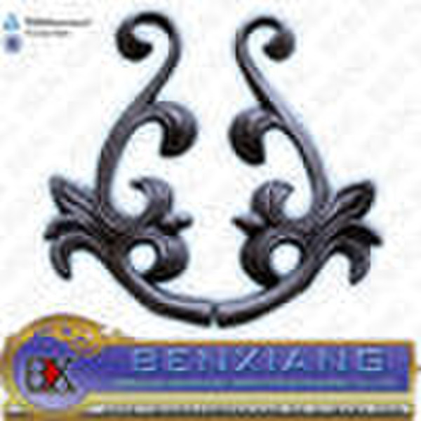 elegant wrought  forged bar