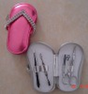 4pcs shoe shape manicure set
