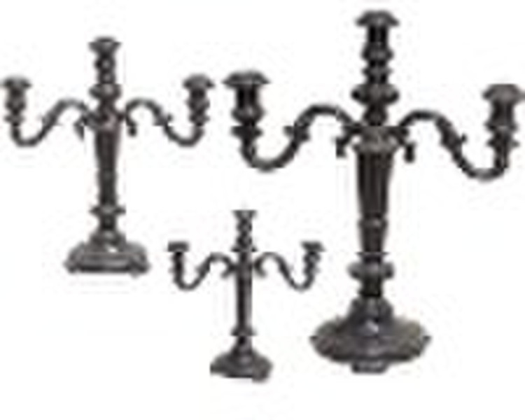 cast iron candle holder