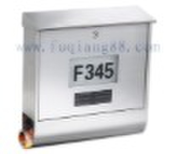 Stainless steel mailbox, solar mailbox ,postbox