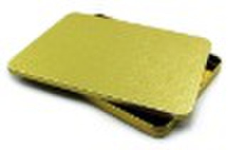 goo gold rectangle  tin box,tin container