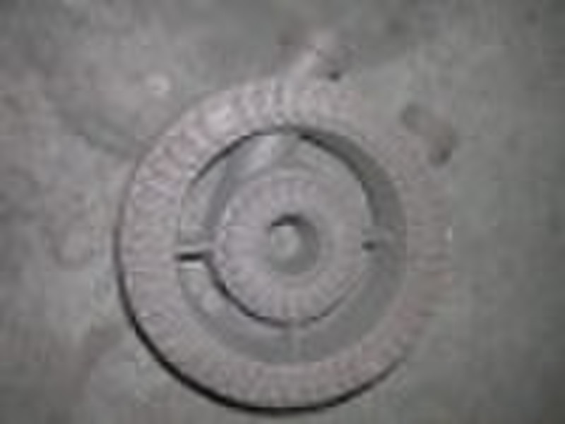 Investment casting stove burner